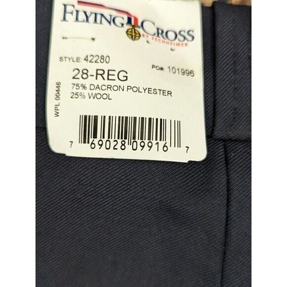 FLYING CROSS Navy Blue Uniform Pants Forestry Firefighter #42280 SIZE 28 New - Picture 5 of 5